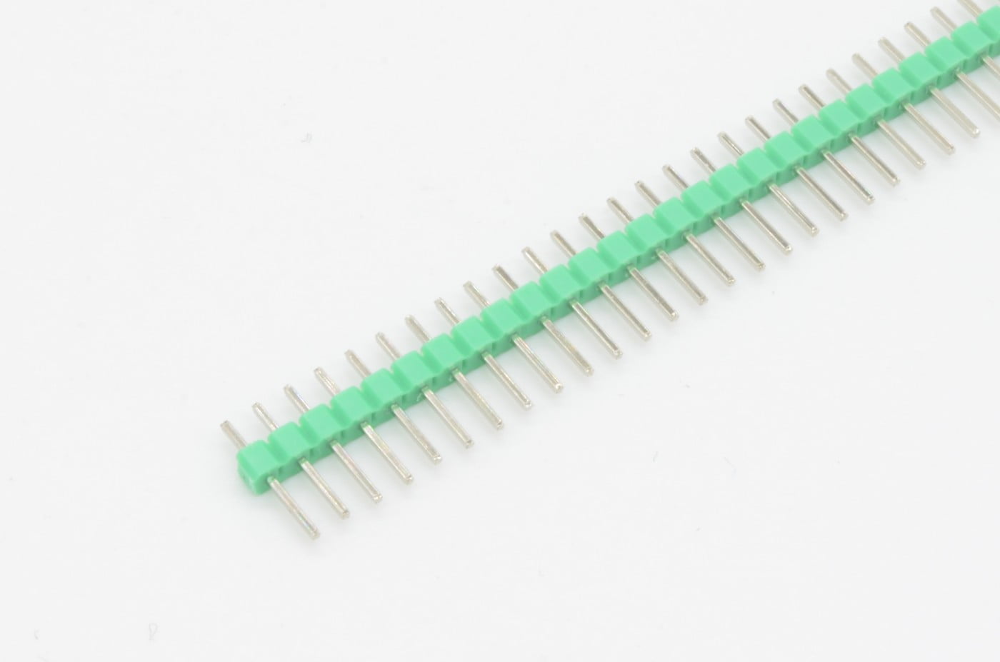 40 Pin Breakaway Male Header - Green