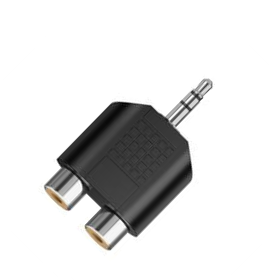 Adaptador "Y" Plug 3.5 mm Estéreo a 2 Jack RCA