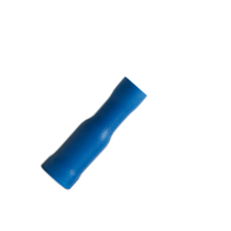 Terminal Eléctrica Hembra Redonda para Cable 16-14 AWG con Forro