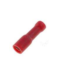 Terminal Eléctrica Hembra Redonda .156 mm para Cable 22-18 AWG con Forro
