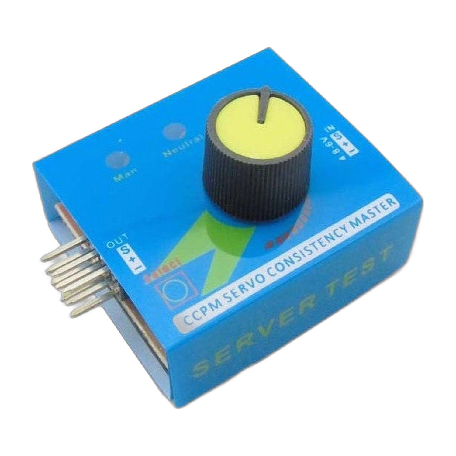 Servo Motor Controller Tester - 3-Channel 4.8-6V Test