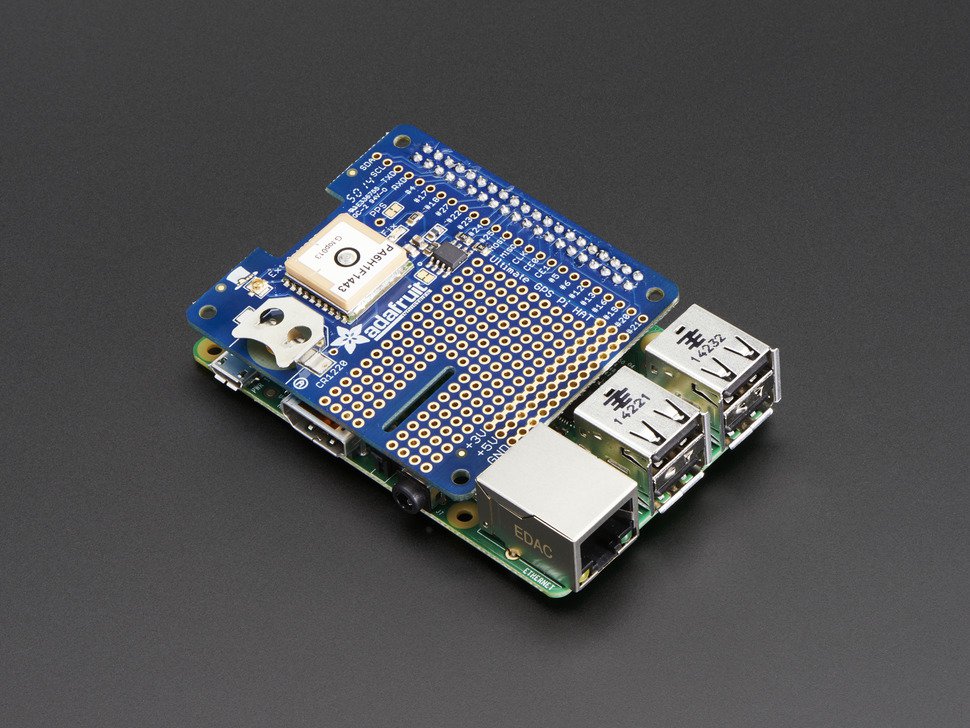 Adafruit Ultimate GPS HAT for Raspberry Pi - 2324