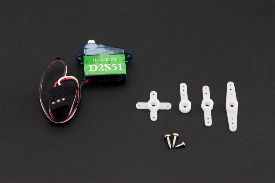 DFRobot Micro Servo 2.5g 360-deg Continuous - SER0037