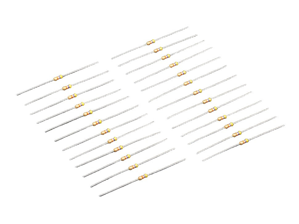 Resistor 47K ohm 5% 1/4W Through-Hole - Pack of 10