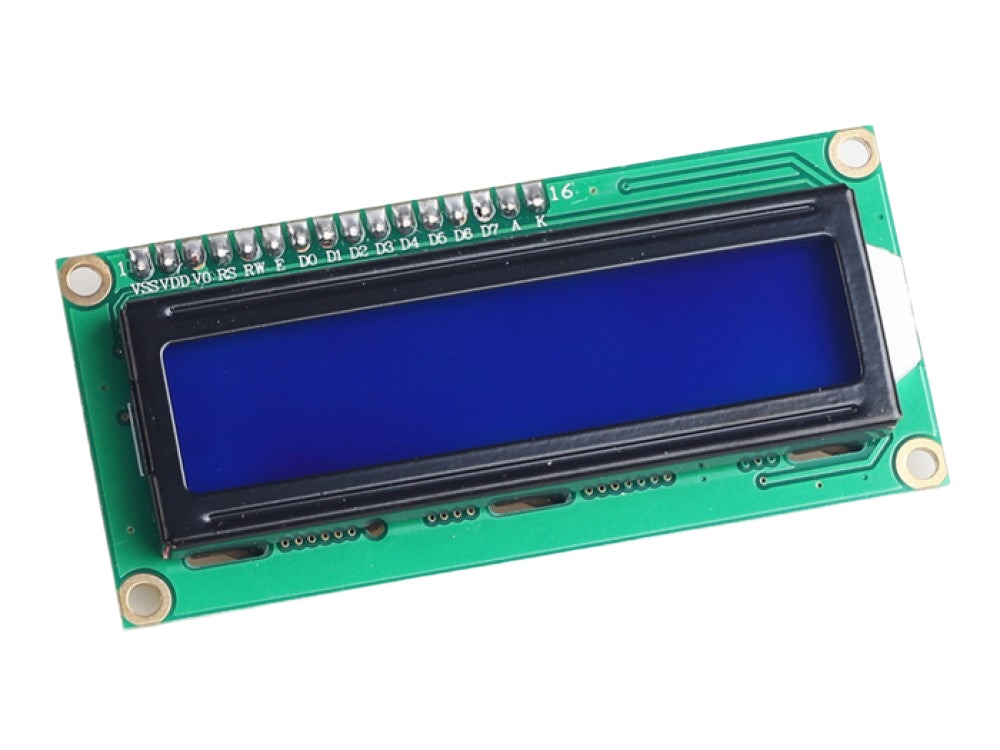 I2C LCD 1602 Display Module Blue - 16x2 Character