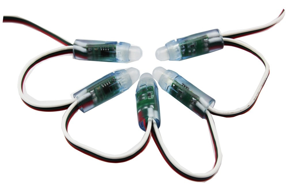 WS2811 RGB Pixel Nodes 50pcs 12V 12mm - LED Pixel String