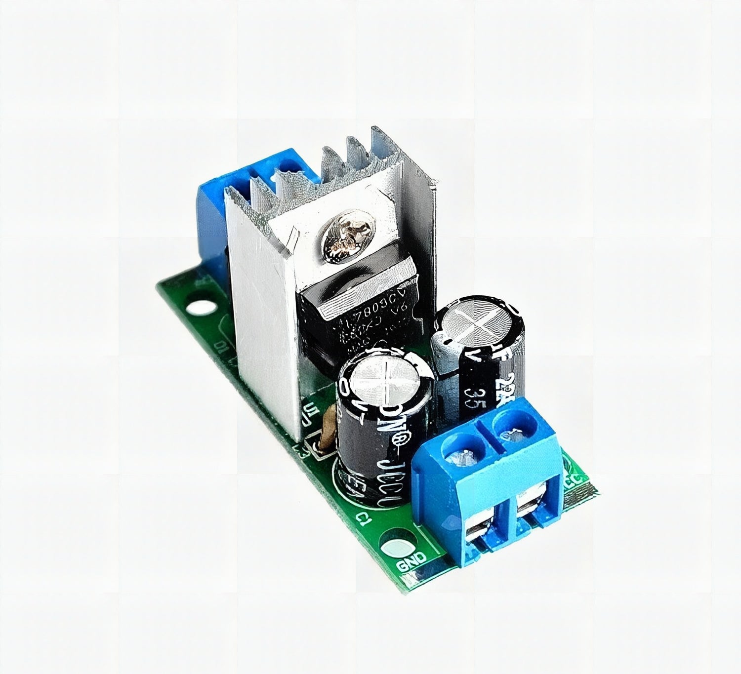 L7805 Linear Regulator Module 7.5-35V to 5V Buck Step-Down