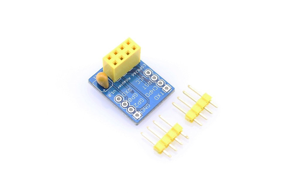 Breadboard Adapter for ESP8266 Serial-to-WiFi