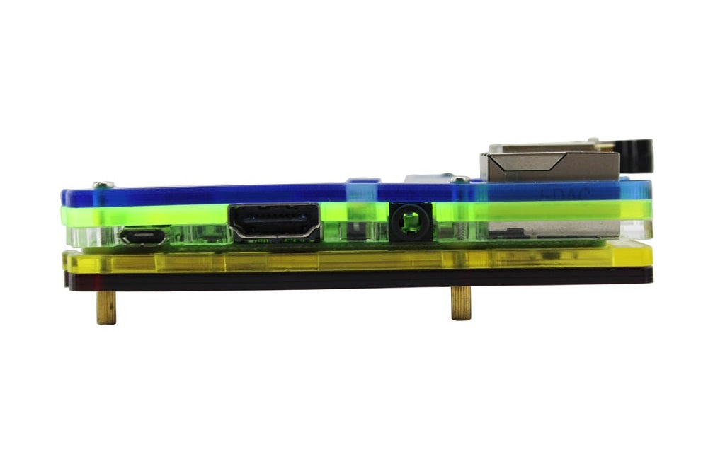 Rainbow ABS Case for Raspberry Pi 3 Model B