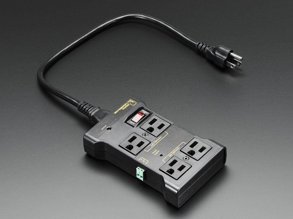 Controllable 4-Outlet Power Relay Module - AC Switch