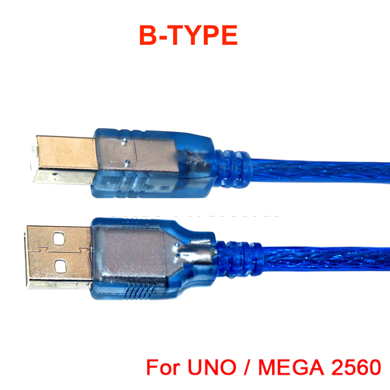 USB Cable Type B to Type A Male - Arduino Uno/Mega