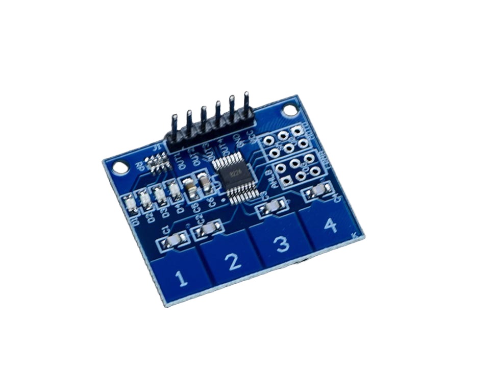 TTP224 Capacitive Touch Module 4-Channel - Digital Out