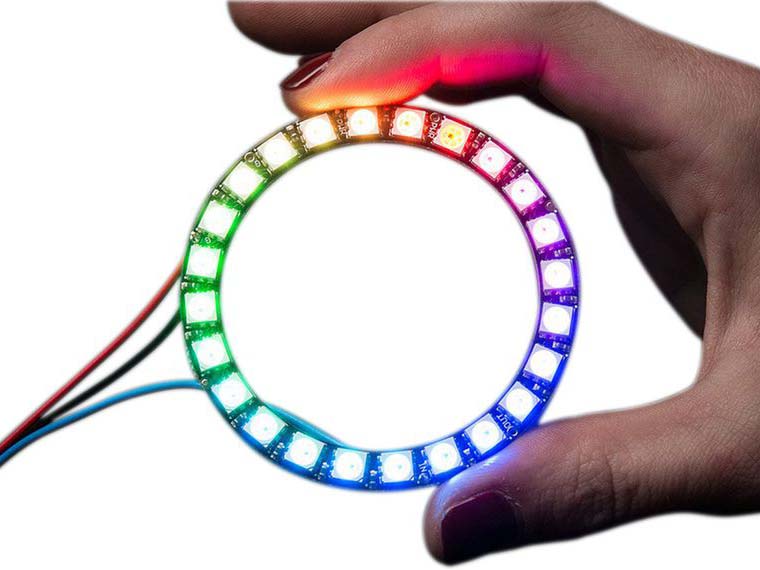 Adafruit NeoPixel Ring 24x 5050 RGB - 1586