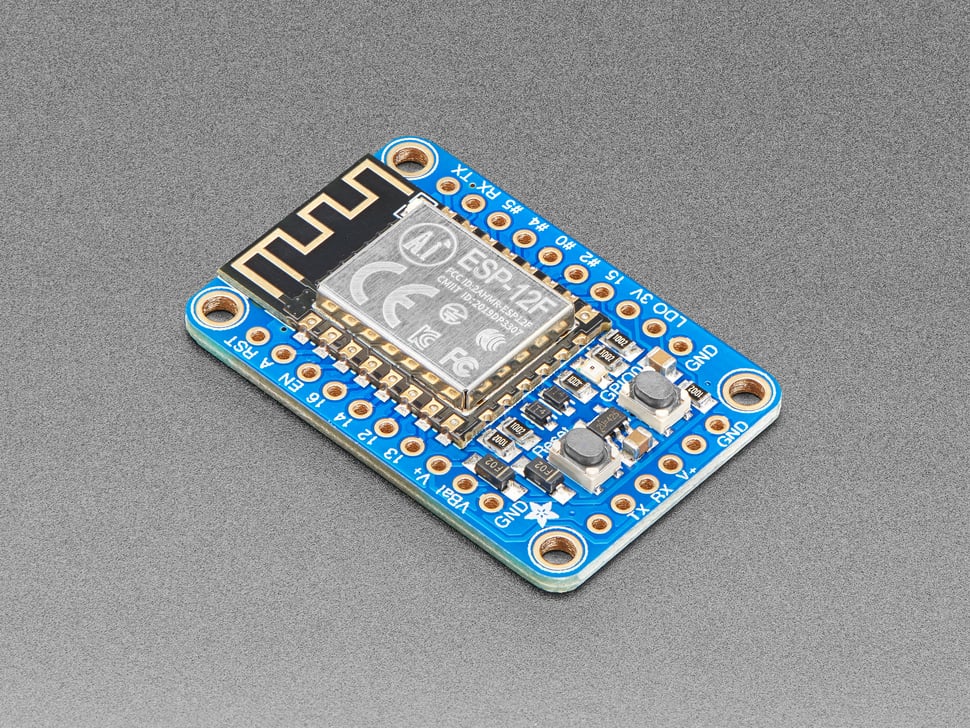 Adafruit HUZZAH ESP8266 Breakout - Wi-Fi Microcontroller Board