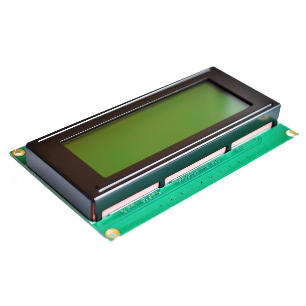 LCD 20x4 Character Yellow Backlight - 4-Line HD44780