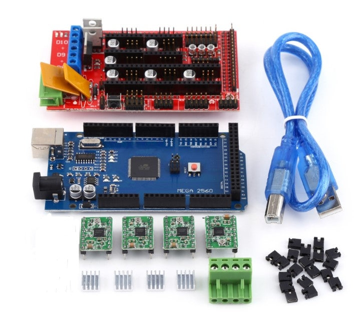 3D Printer Set RAMPS 1.4 + Mega2560 + A4988 Drivers