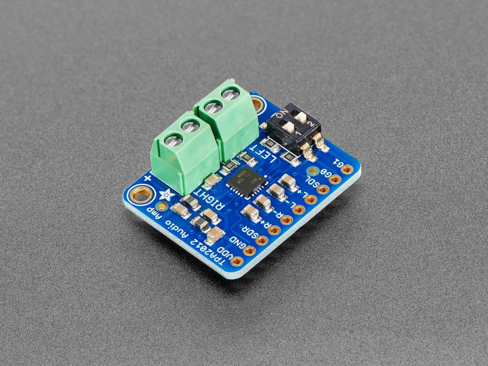 TPA2012 Stereo Audio Amplifier 2.1W Class-D - Adafruit 1552