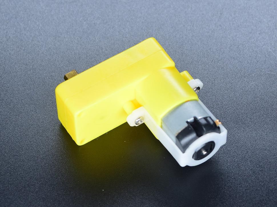 DC TT Geared Motor 6V 160RPM L-Shape Metal Shaft