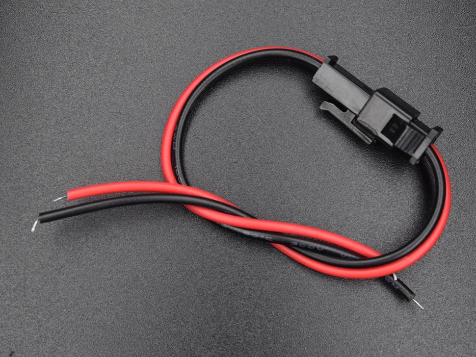 Adafruit JST 2-Pin SM Plug + Receptacle Cable Set