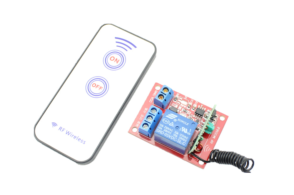 RF Remote Control Module 1-Channel 5V - 315MHz Receiver Set