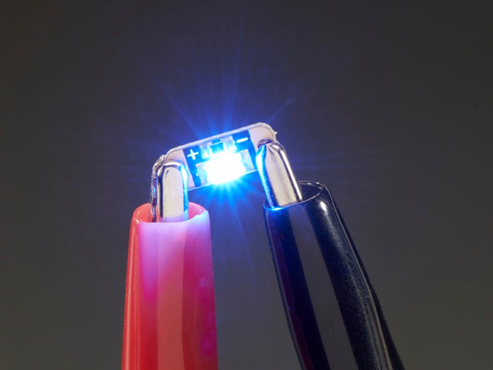 Adafruit LED Sequins Royal Blue - Pack of 5 Sewable LEDs
