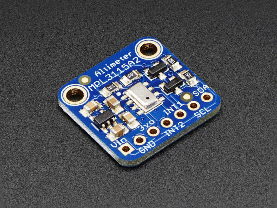 Adafruit MPL3115A2 Barometric Pressure Altitude Temperature Sensor