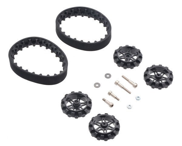 Pololu Track Set 22T Black - Zumo Chassis Replacement Tracks