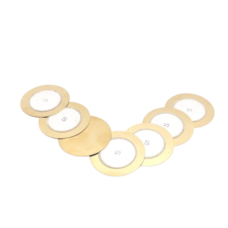 Piezo Disk Buzzer Transducers 35mm - 10pcs Bare Elements