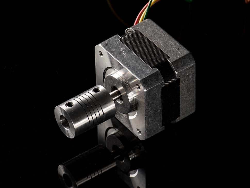 Aluminum Flex Shaft Coupler 5mm-8mm - Stepper Coupling