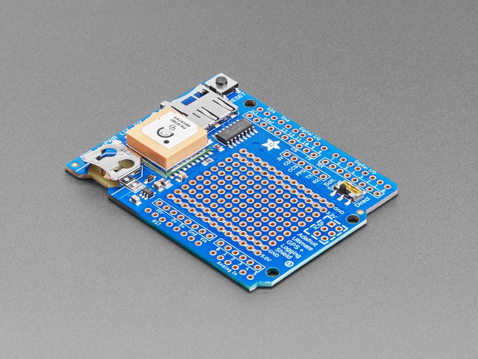 Adafruit Ultimate GPS Logger Shield with GPS Module for Arduino