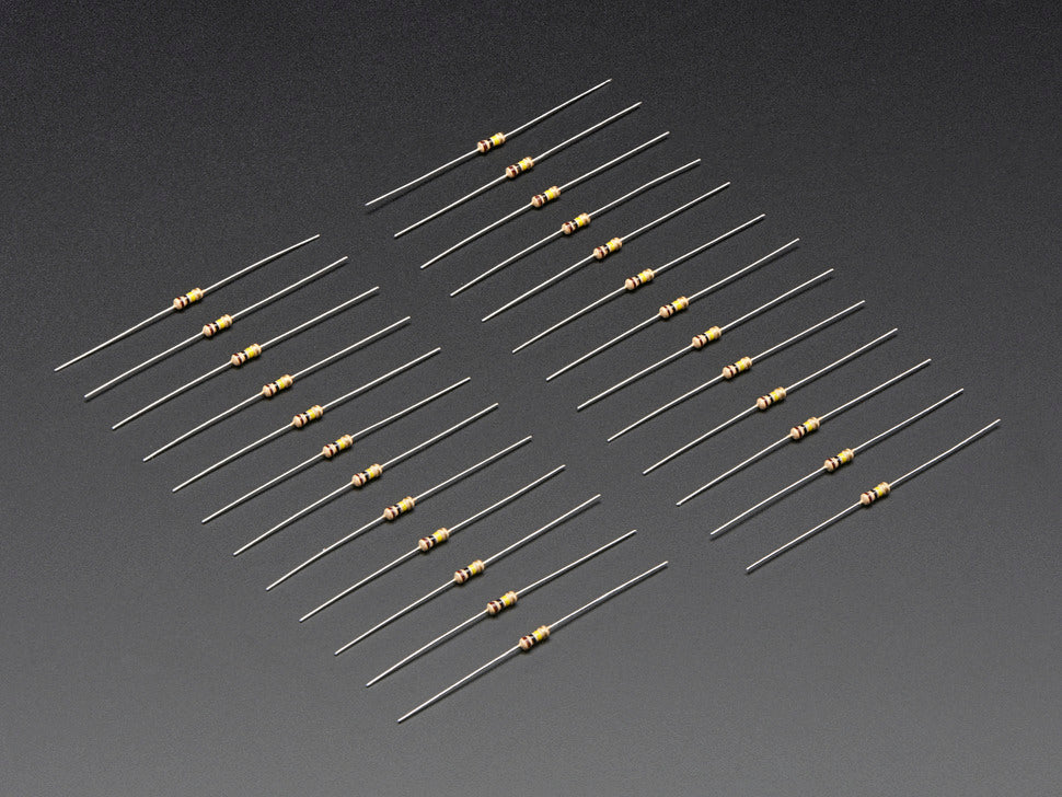 Resistor 100K ohm 5% 1/4W Through-Hole - Pack of 10
