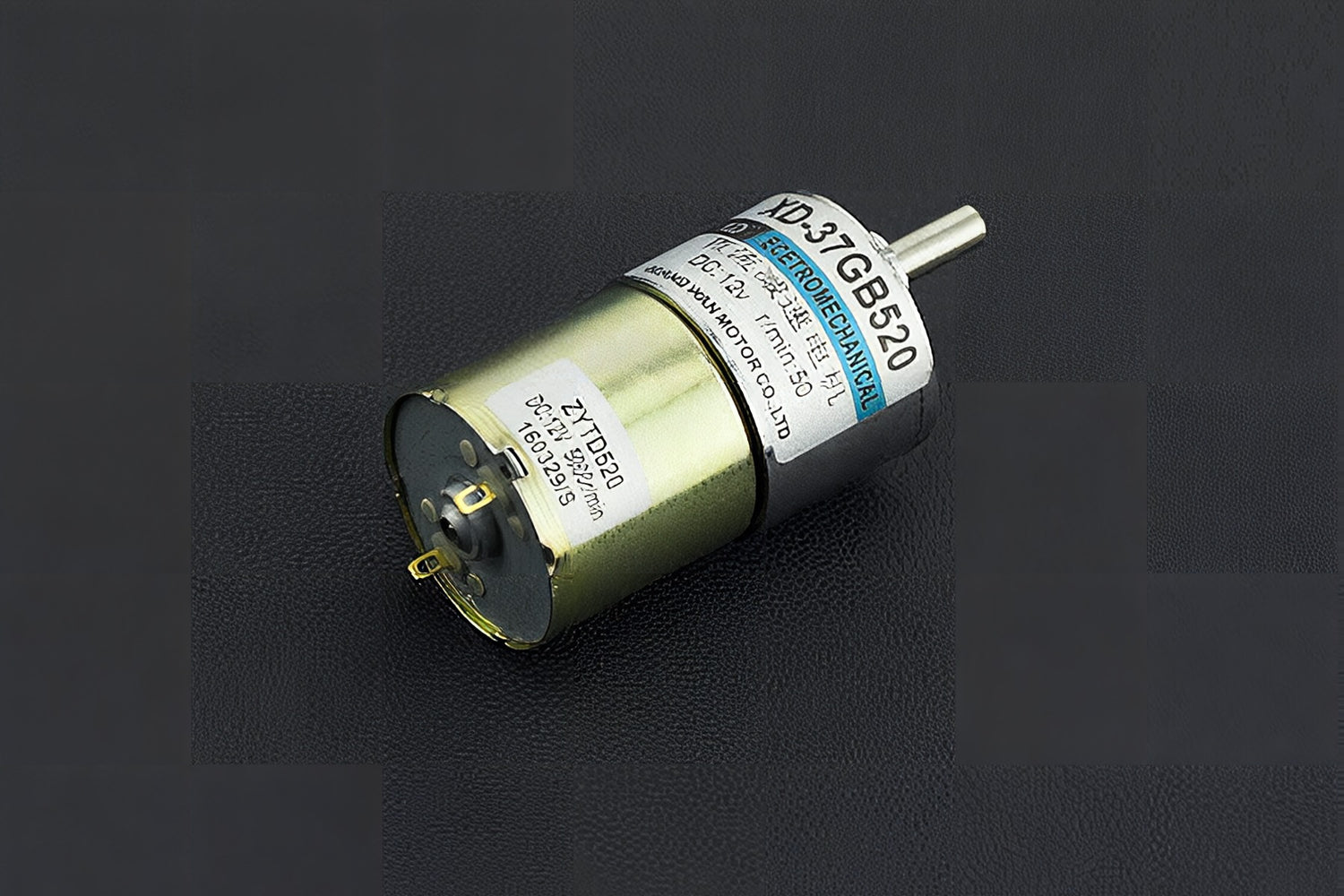 DFRobot Metal DC Gear Motor 12V 50RPM 50kg-cm