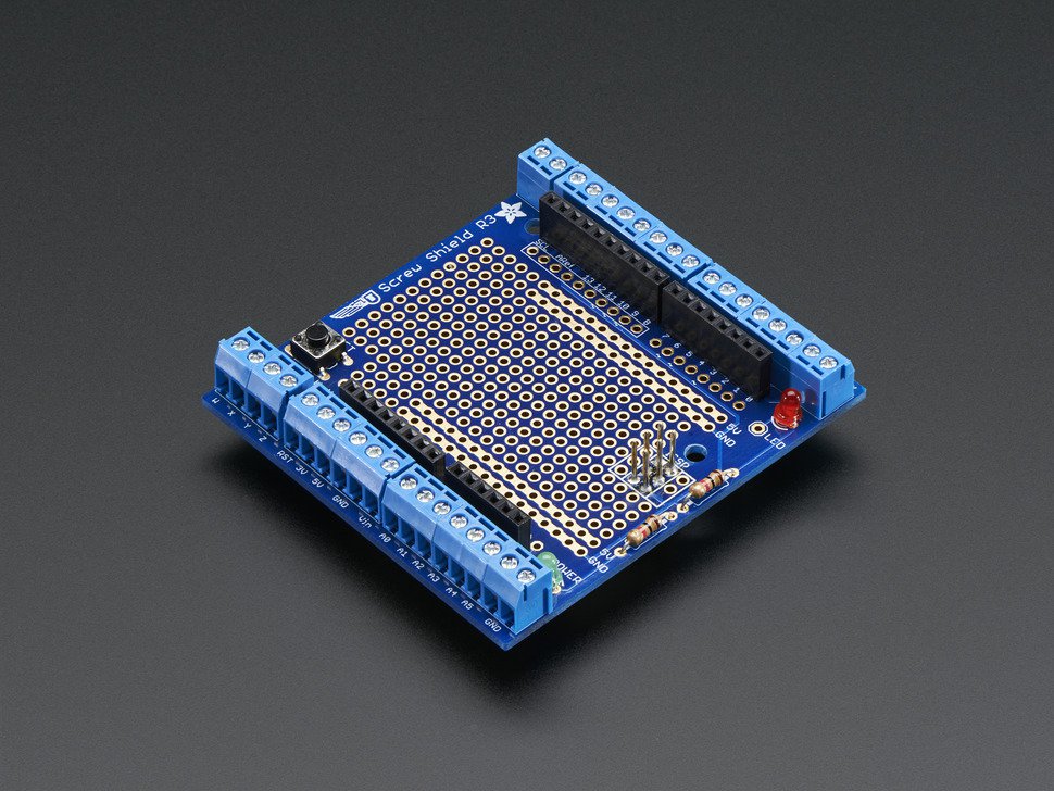 Adafruit Proto Screwshield Wingshield R3 Kit - 196