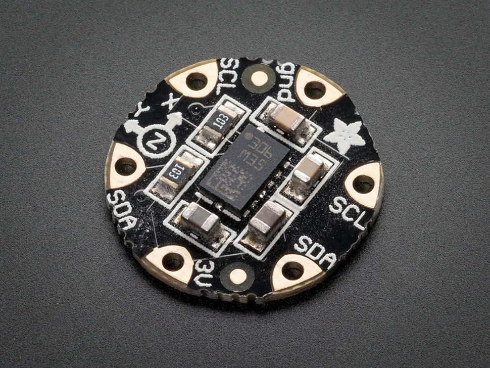 Adafruit FLORA Accelerometer/Compass LSM303 v1.0 - 1247