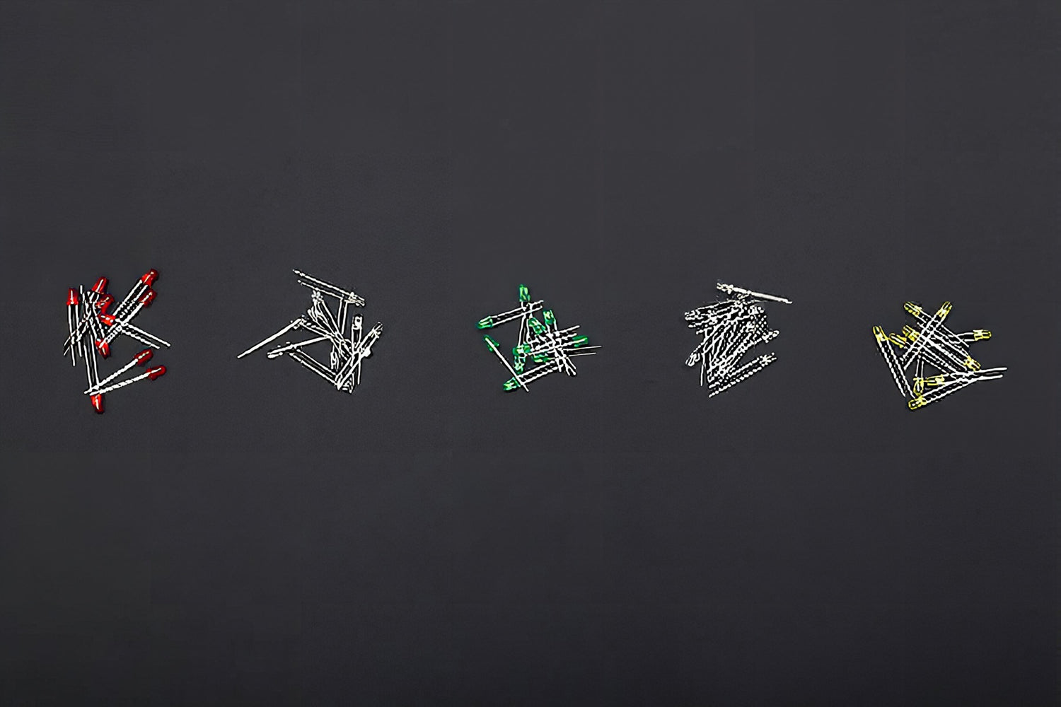 DFRobot LED Pack 3mm 50pcs - FIT0244 Through-Hole