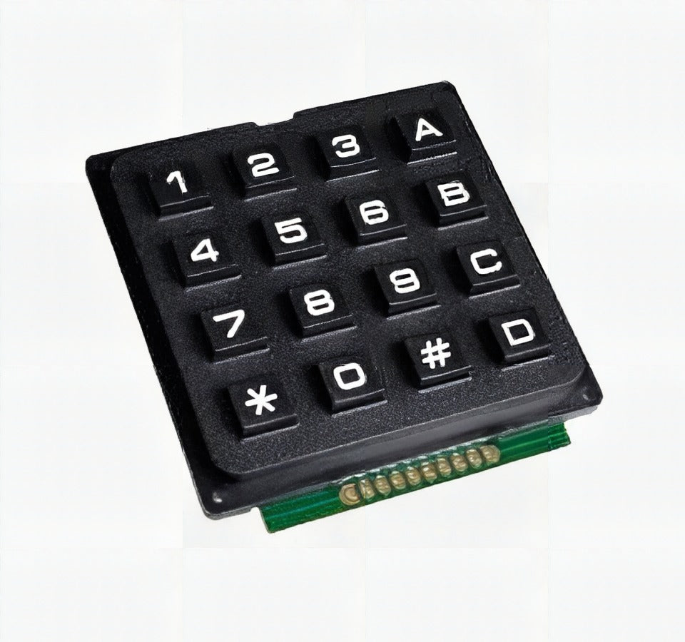 Keypad 4x4 Matrix Module Plastic Keys - Arduino