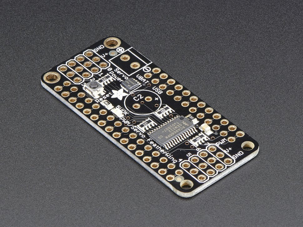 Adafruit 8-Channel PWM/Servo FeatherWing - 2928