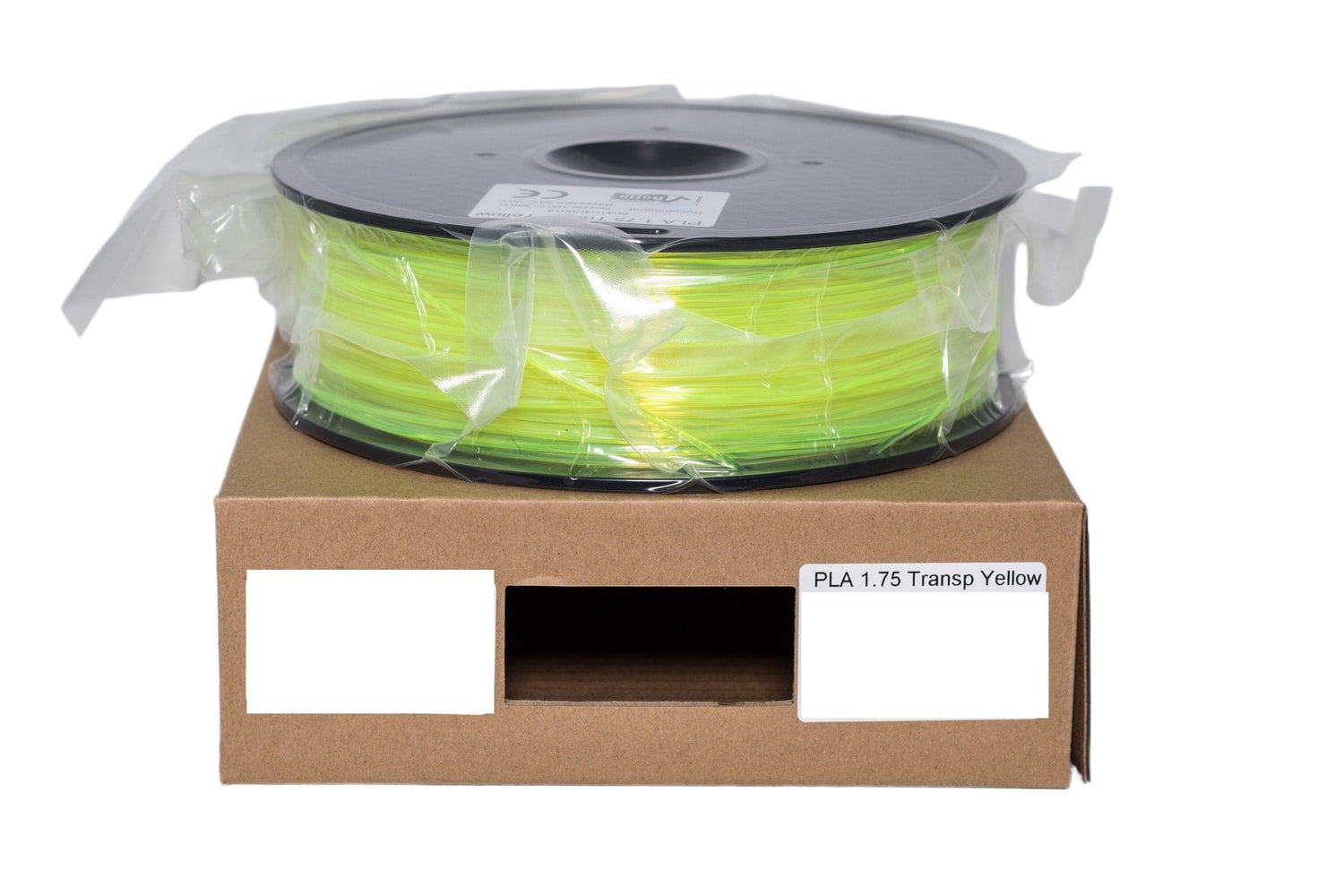 CCTREE PLA 3D Filament 1.75mm Transparent Yellow