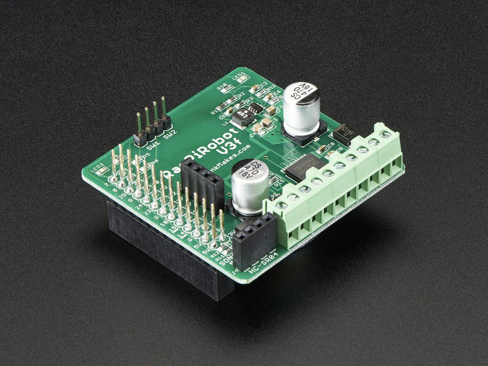 MonkMakes Raspberry Pi Robot Board v3 - Motor Driver HAT