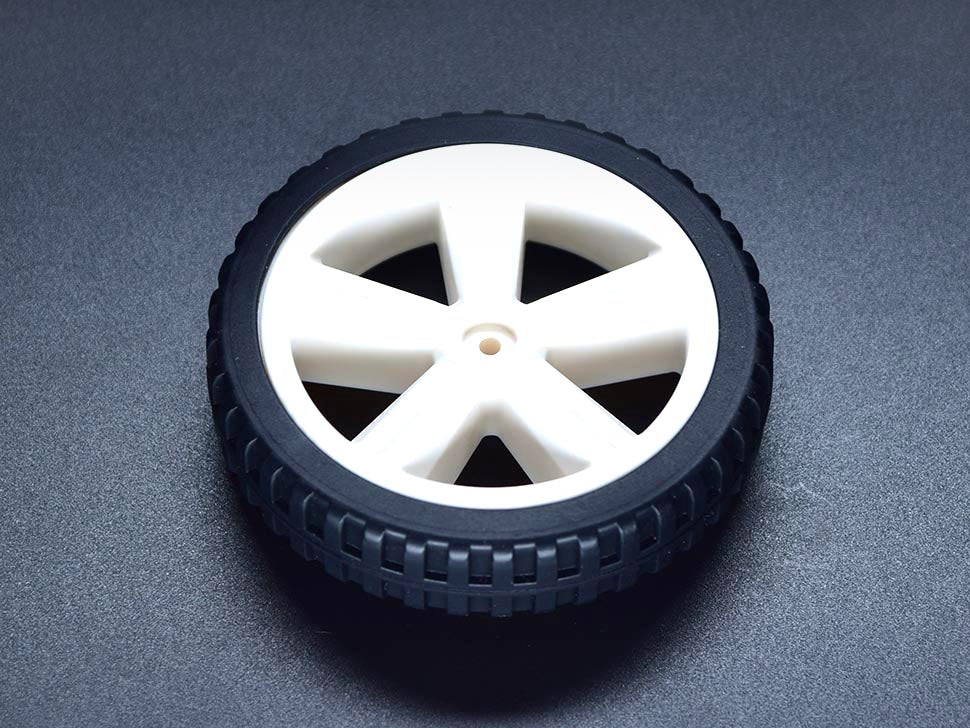 DFRobot D80mm Silicone Wheel for TT Motor