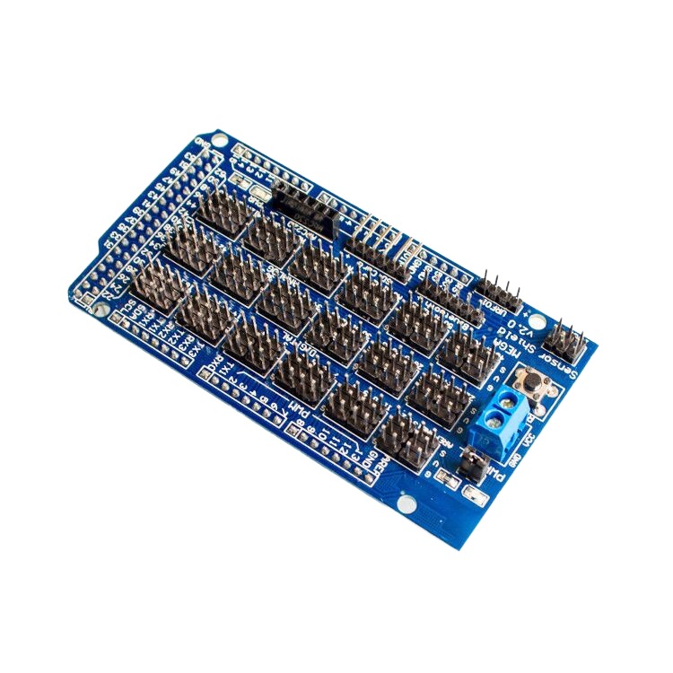 Sensor Shield for Arduino Mega V2 - Multi-Sensor Breakout