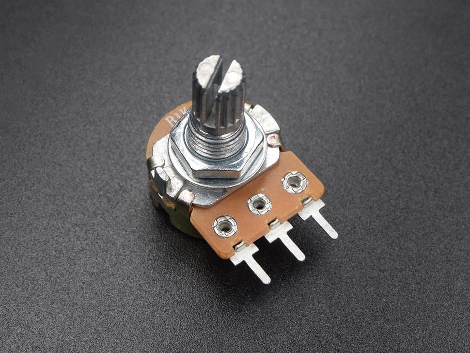 Potentiometer Panel-Mount 1K - Linear Audio Pot