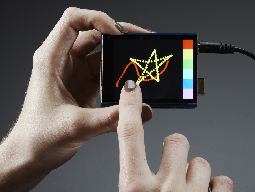 Adafruit TFT 2.8" Touch Shield Capacitive - 1947