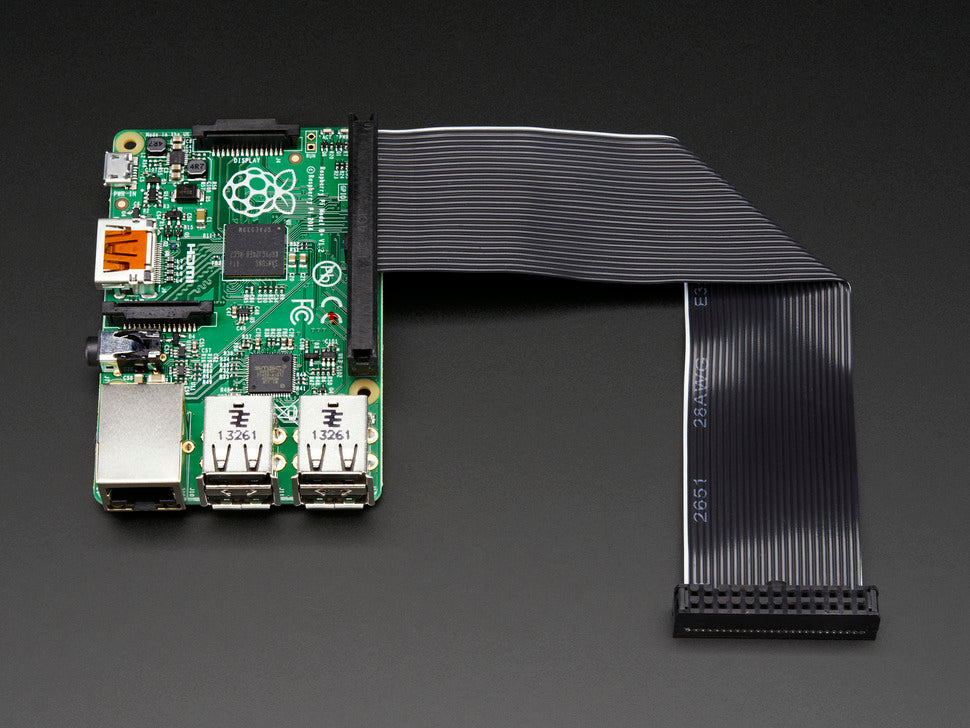 GPIO Ribbon Cable Pi 40p to 26p Downgrade Adapter