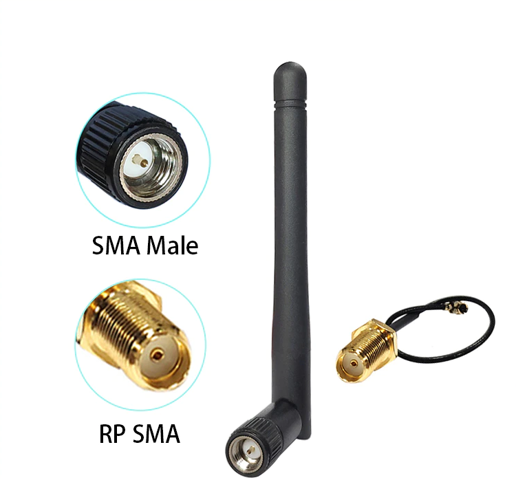 2.4GHz 2.5dBi WiFi Antenna IPEX/u.FL to SMA Pigtail