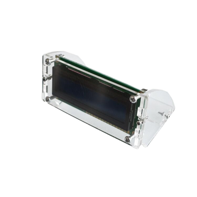Acrylic Case for 1602 LCD Display - Mounting Bracket Holder