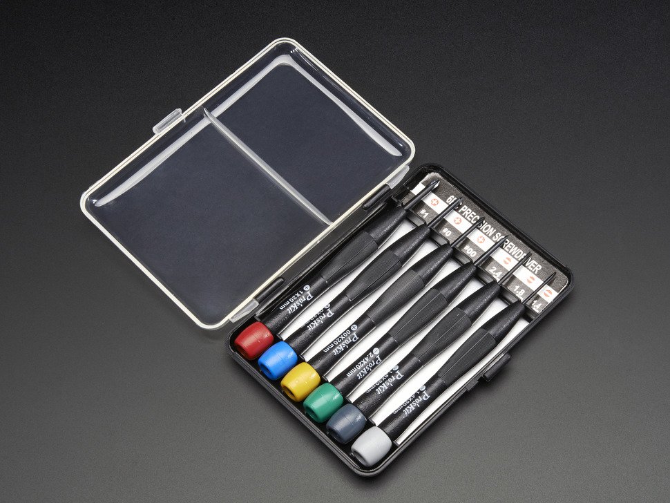 Pro'sKit 6-Piece Precision Screwdriver Set - SD-9802