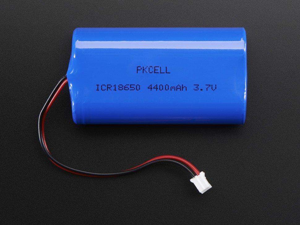 Battery Pack Li-Ion 3.7V 4400mAh - Dual 18650