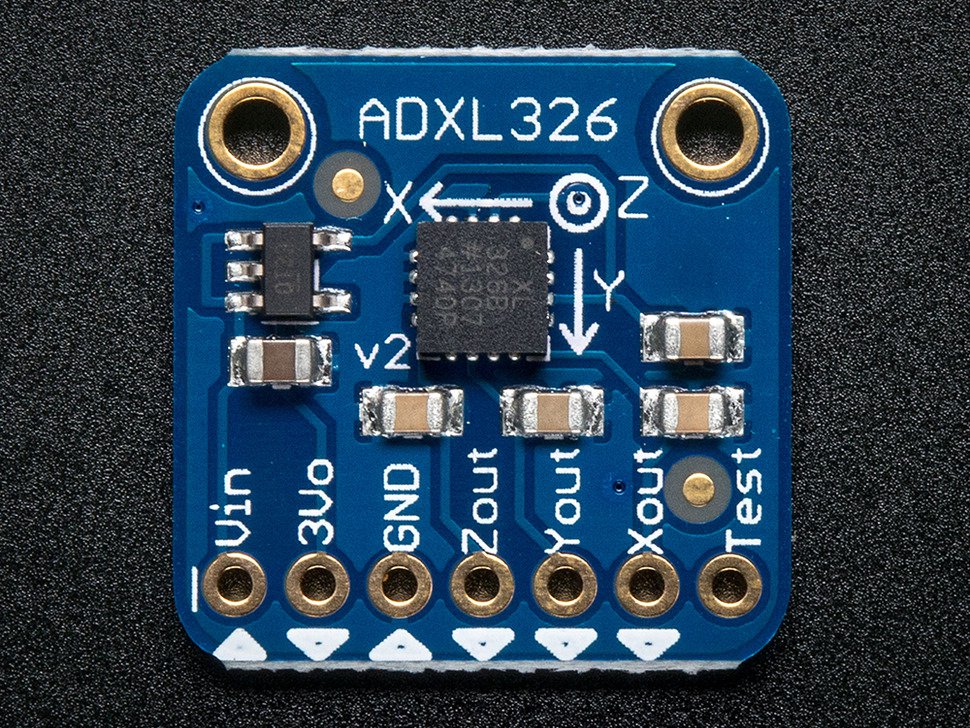 Adafruit Triple-Axis Accelerometer ADXL326 ±16g - 1018