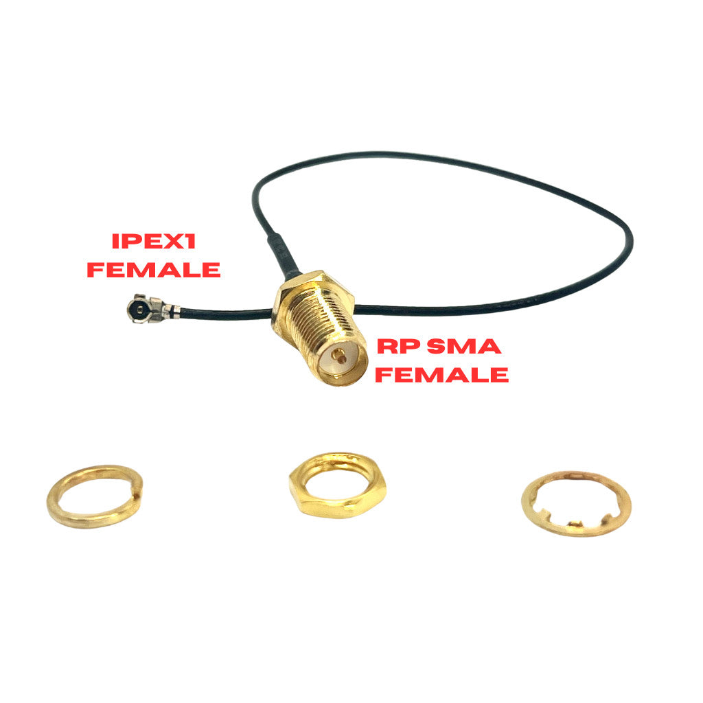 RP-SMA to U.FL/IPX RF Adapter Cable - DFRobot FIT0219